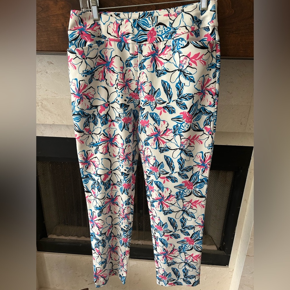 Acegolfs Floral Pull-On Golf Pants